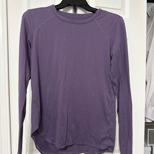 Zella Lavender Long Sleeve Women's Tee